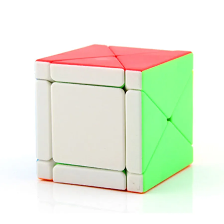 

Cubing Classroom X 3x3x3 Skew Stickerless Speed Magic Cube 3D IQ Game Twist Puzzle Toy Brain Teaser 3x3 Moyu Multi-Color ABS