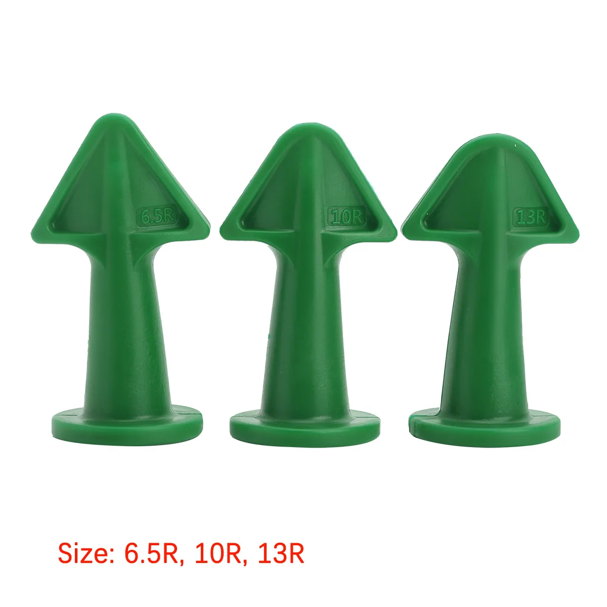 

3Pc Rubber Grout Scrapers Reusable Caulk Nozzle Applicator Bathroom Kitchen Window Finisher Tiles Bricks Sealant Finishing Tools