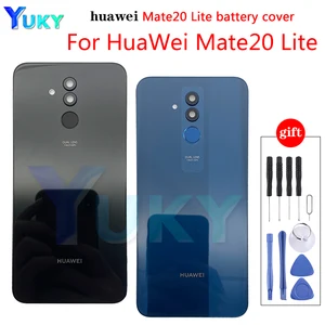 original huawei mate 20 lite battery cover for mate 20 lite 6 3 replace the battery cover with camera cover mate 20 lite free global shipping