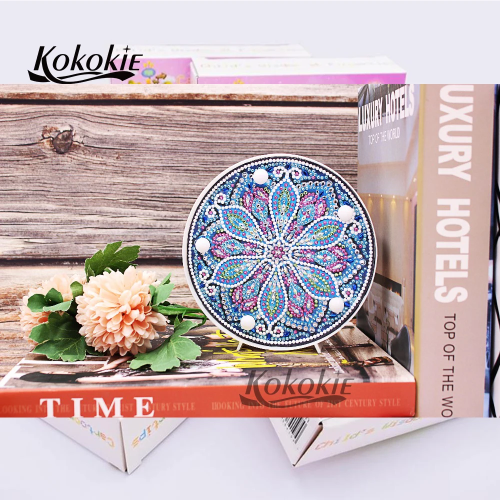 DIY прикроватный светильник полноразмерная ручная работа для светодиодной