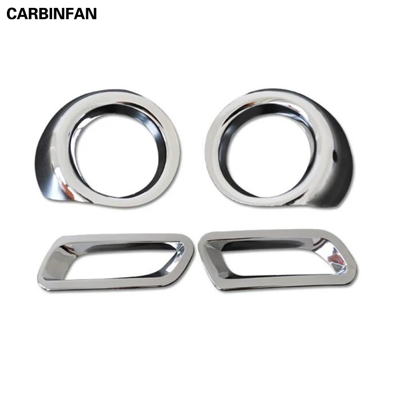 ABS хромированная крышка задних противотуманных фар Накладка теней 4 шт./компл. для