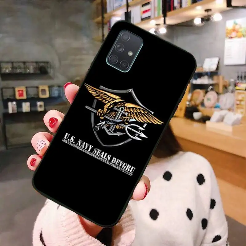 

HUAGETOP Navy Seals Phone Case Cover For Samsung Galaxy A01 A11 A31 A81 A10 A20 A30 A40 A50 A70 A80 A71 A91 A51