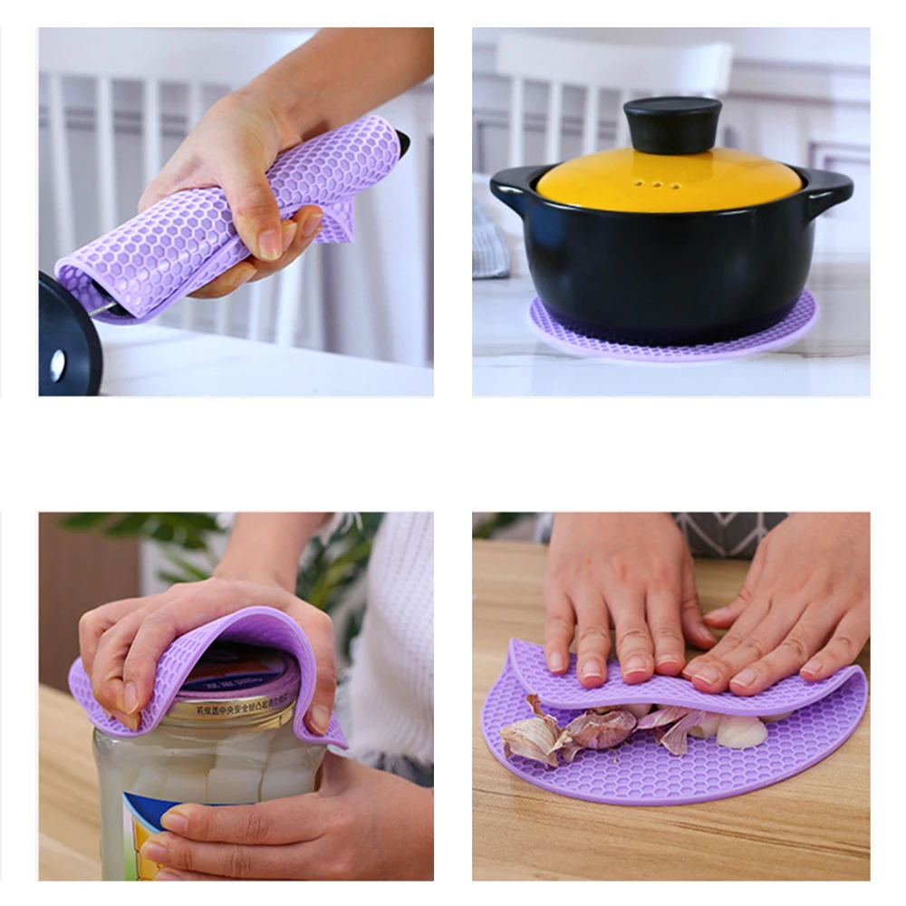 Силиконовый термоподстилка силиконовый коврик подстилка для горячей кастрюли