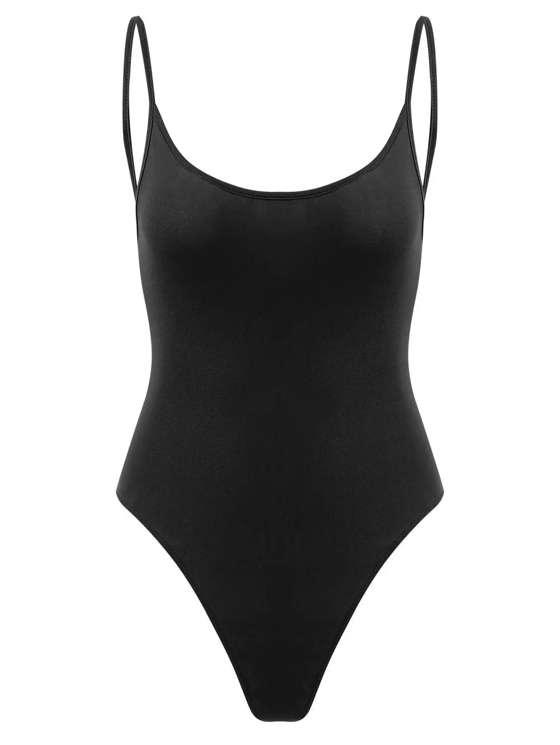 ZAFUL Женские комбинезоны с открытой спиной Ками Bodysuit Плавание Пляжный отдых Комбинезоны Купальники Сексуальные боди женщины Лето Body Для Женщин - Цвет: Black