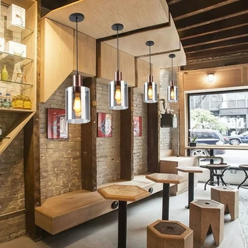 Nordic светодиодный Люстра датский Ресторан огни постмодерн Простой одной головы