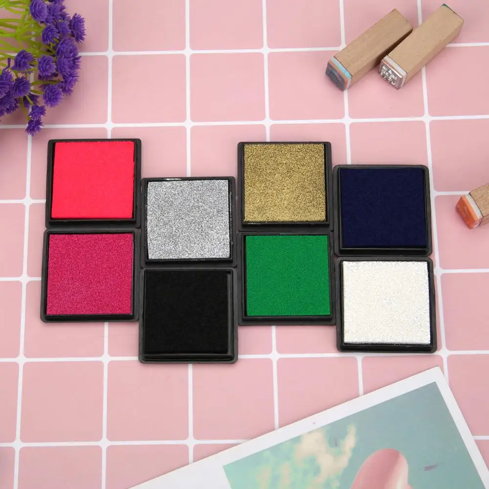 8 цветов Inkpad ручная работа сделай сам Ремесло Чернила на масляной основе