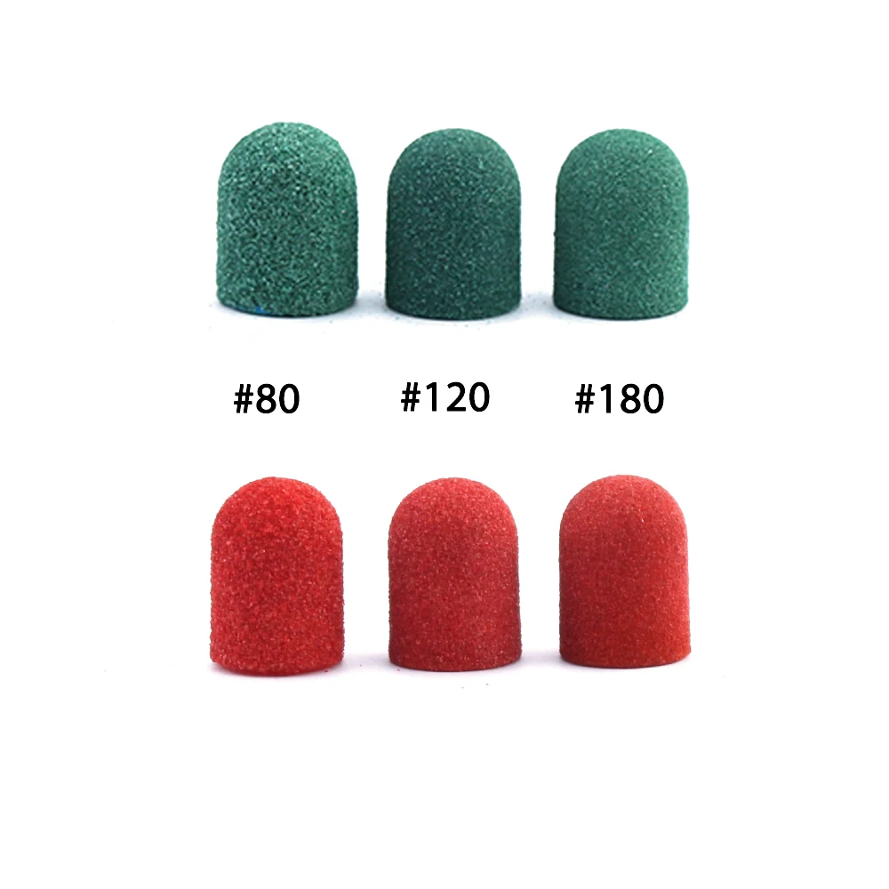 Колпачки шлифовальные для ногтей 10*15 мм 21 шт. | Красота и здоровье