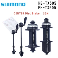 shimano original tourney hb fh tx505 center disc brake quick release hub 32h 8910speed 100 135mm bicycle freehub parts