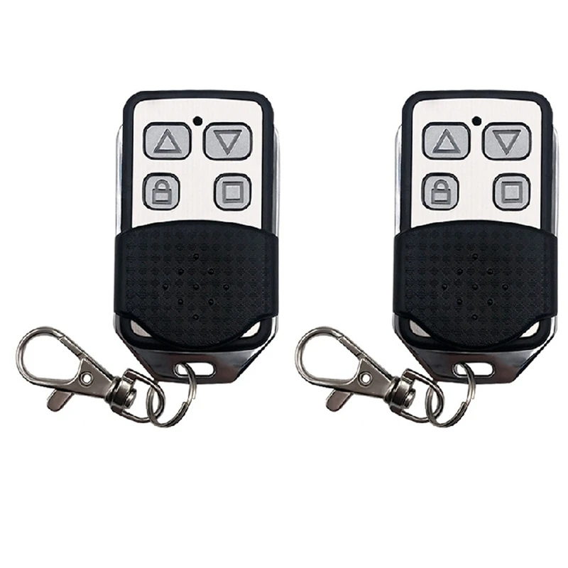 

2X 4 Button Electric Garage Door Opener Wireless Remote Control 433MHZ Igniter Wireless Radio Frequency Remote Control