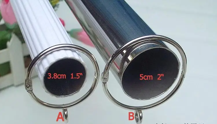3 8 см 1 2 &quotи 5 DIY оконная занавеска для душа штанги кольца зажимов из нержавеющей