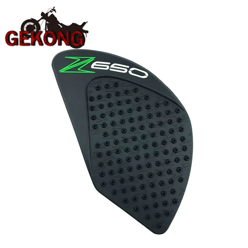 

Motorcycle Tank Pad Protector Sticker Decal Gas Knee Grip Tank Traction Pad Side For KAWASAKI Z650 Z 650 2017 2018