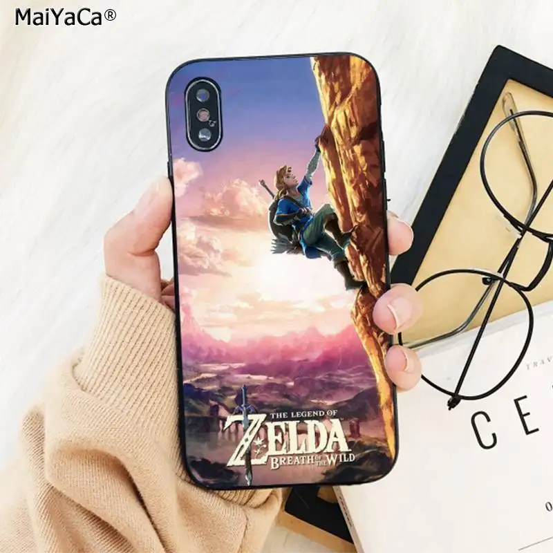 

MaiYaCa Game The Legend of Zelda Phone Case for iPhone 11 pro XS MAX 8 7 6 6S Plus X 5S SE 2020 XR cover