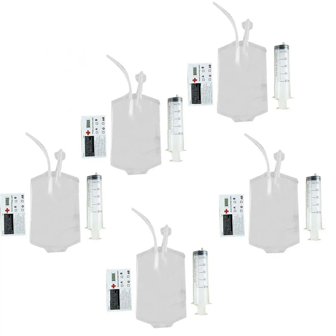 Вечерние чашки для Хэллоуина сумка крови контейнер напитков со шприцем Pefect