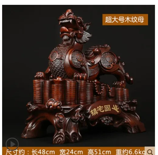 

cabinet wang mythical wild animal Mythical wild resin sandking Open bright move money to move large sitting room decoration