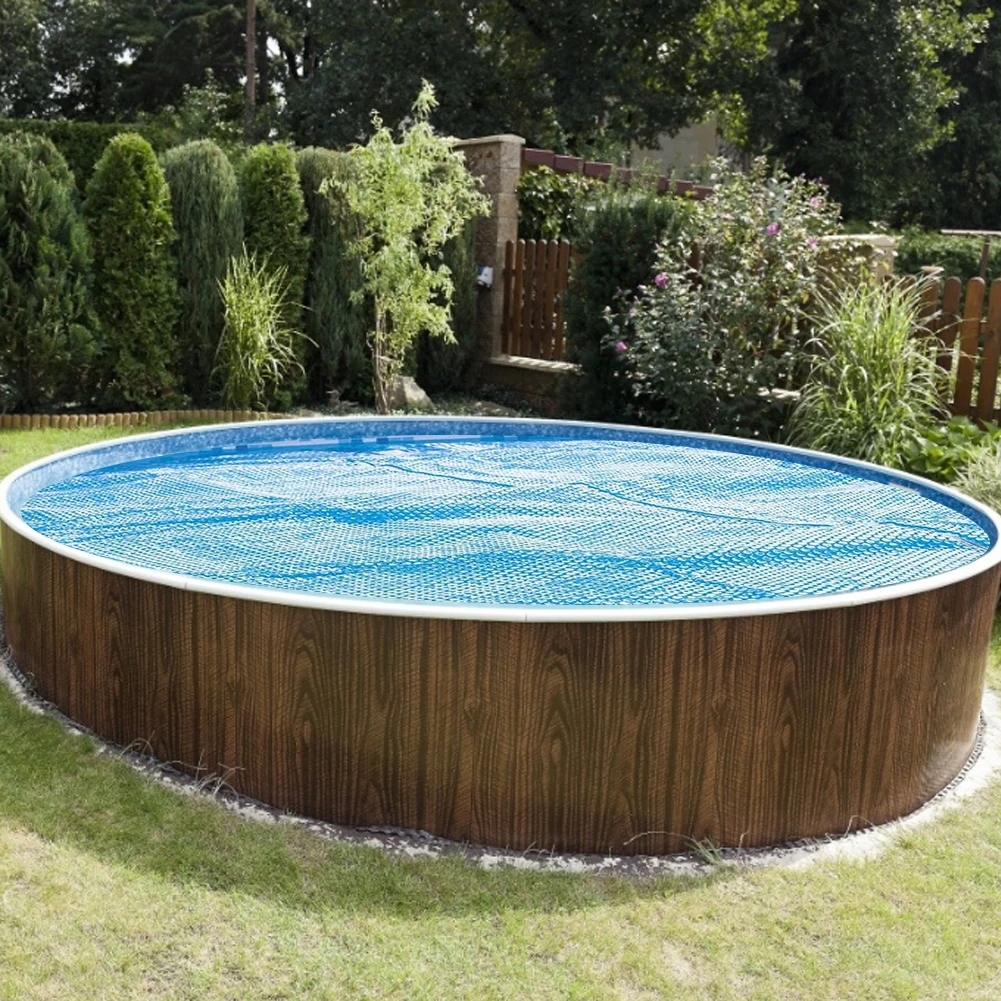 

Pool Cover Swimming Round Pool Solar Cover Protector Waterproof Dust Swimming Pool With Rope Insulation Film Home Pool Accessor