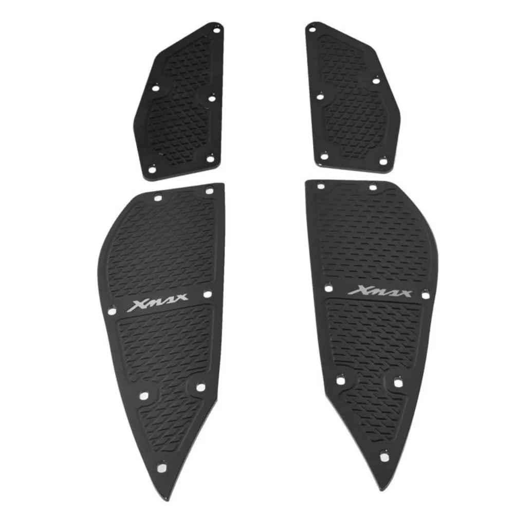 

For Yamaha XMAX300 XMAX 250 Modified Accessories CNC Aluminum Alloy Pedals Pedal Leather Pedals