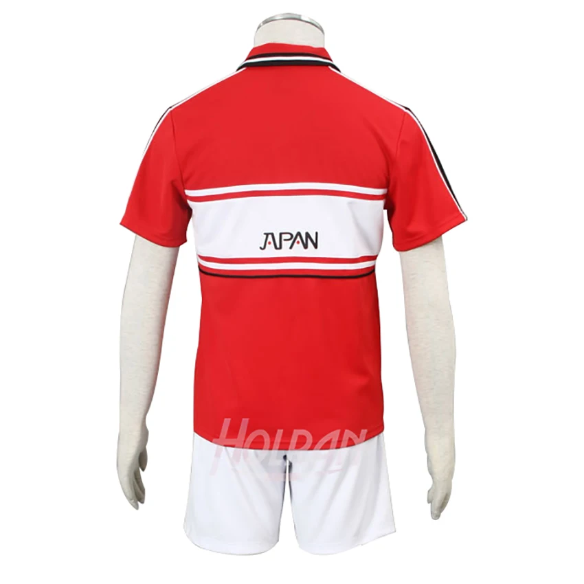 Костюм для косплея из аниме Новый Принц Тенниса летняя школьная форма Ryoma Echizen