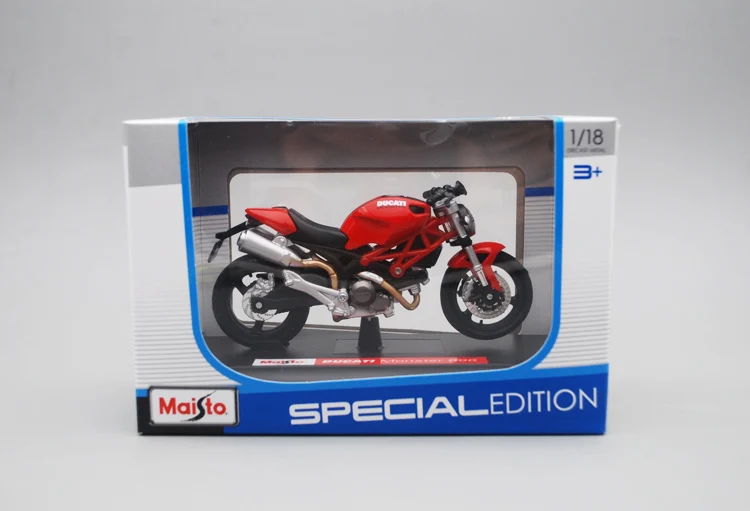 Мотоциклы Maisto Ducati Monster 1/18 в масштабе 1:18 мотоциклы литые модели моделей с дисплеем