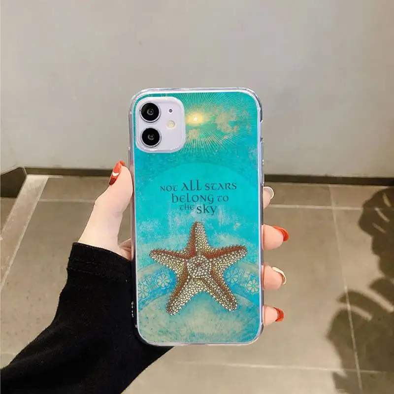 

Beach travel scenery Phone Cases Transparent for iPhone 6 7 8 11 12 s mini pro X XS XR MAX Plus