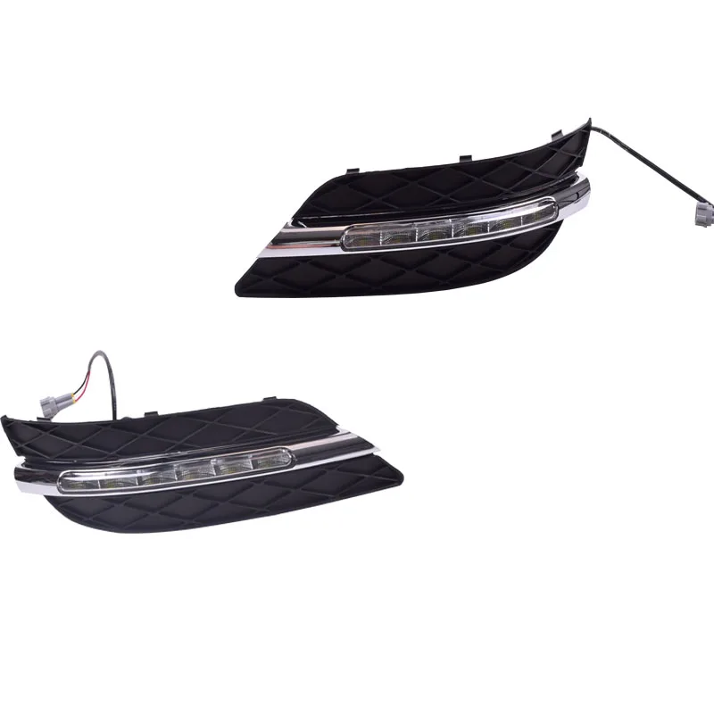 ECAHAYAKU 1 пара стайлинга автомобилей светодиодные дневные ходовые светильник ни DRL