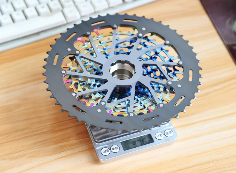 Новая BOLANY XD 12 скоростная кассета MTB 9-50T горный велосипед свободного хода 12 S уровень соревнований Сверхлегкий 375 г маховик вакуумное покрытие