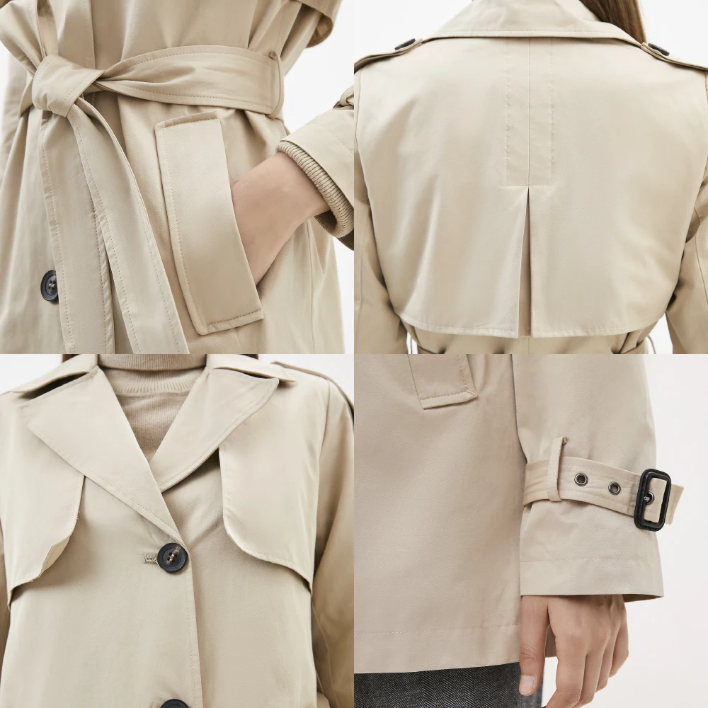 ICEbear 2020 Женская Весенняя ветровка высокого качества с капюшоном модная женская