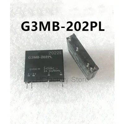 

NEW Original New Solid State Relay G3MB-202PL DC-AC PCB SSR In 12V DC Out 240V AC 2A Wholesale one-stop distribution list