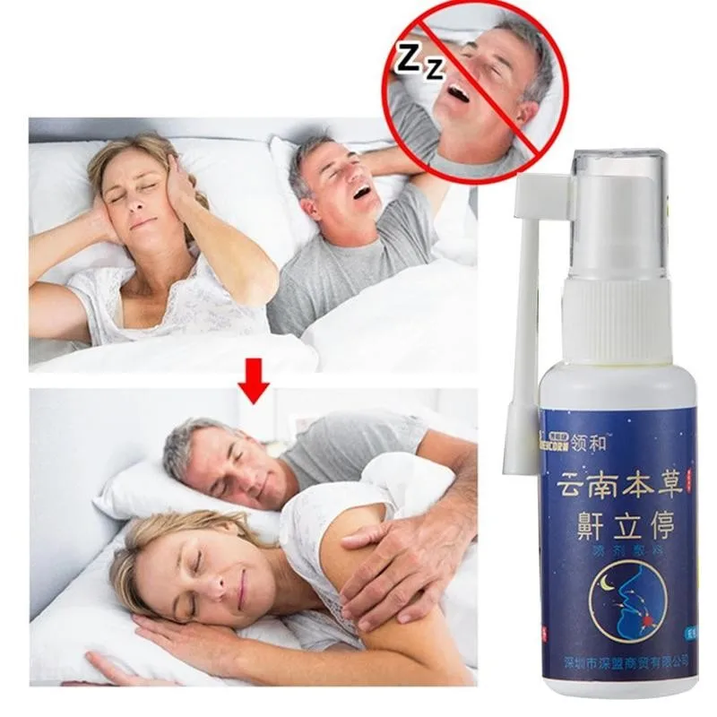 

Anti Snoring Spray Traditional Medical Herb Anti-snoring Relief Sprays Care Solution Stop Care Nose Snore For Adult Nasal S N9J3