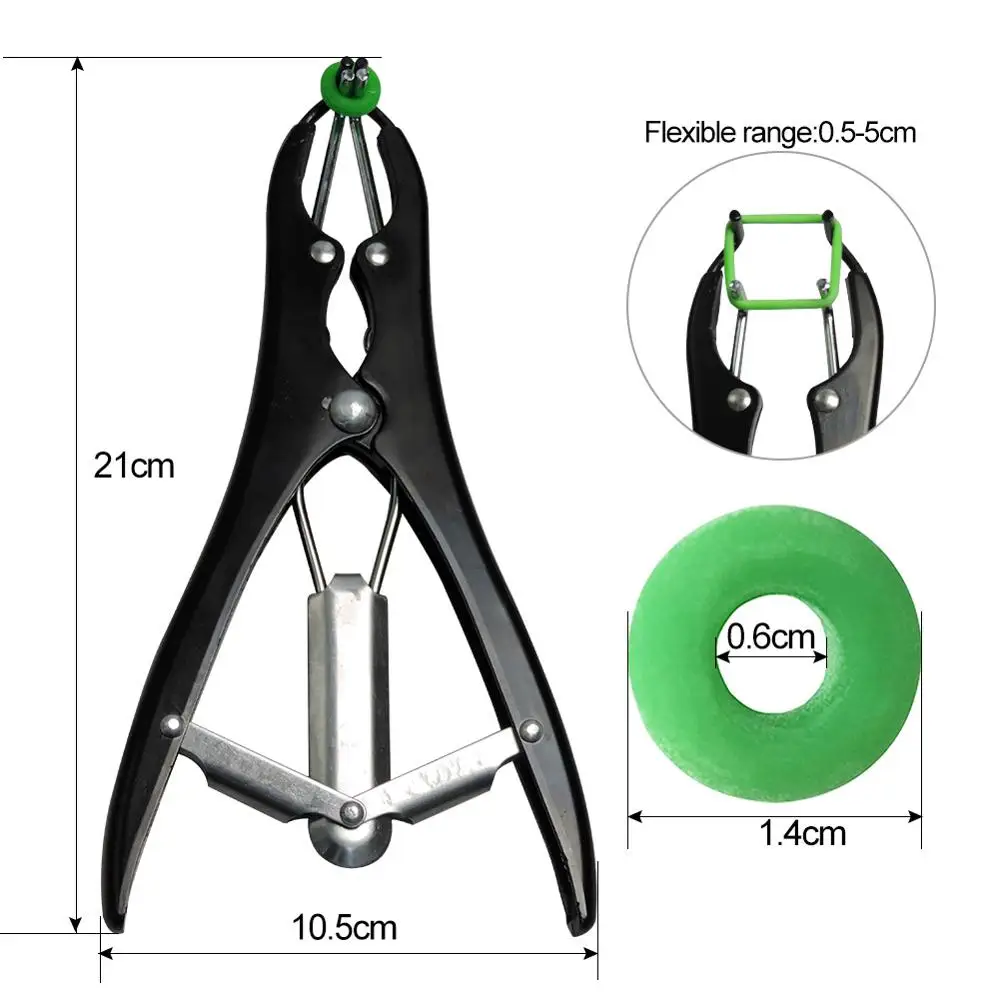 Хомуты Для Бескровной кастрации плоскогубцы стыковочный зажим + 50 шт. колец для