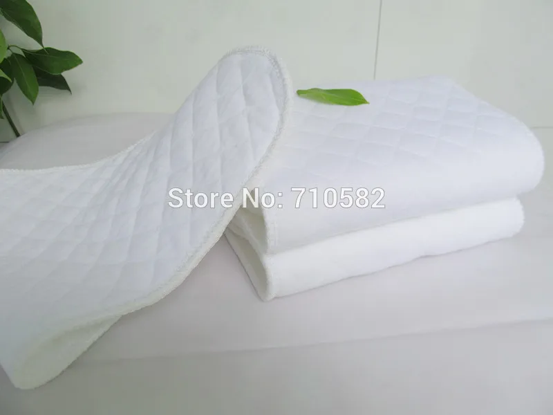 10 шт./партия 6 слоев здоровья Хлопок Моющиеся Многоразовые вставки детская ткань