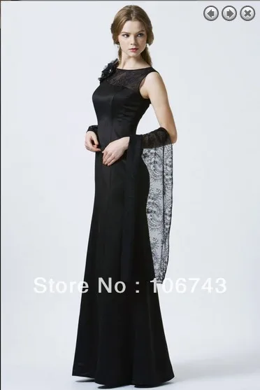 

free shipping Formal party prom gown elegant 2018 new brides vestidos formales long black vestido de noiva bridesmaid dresses