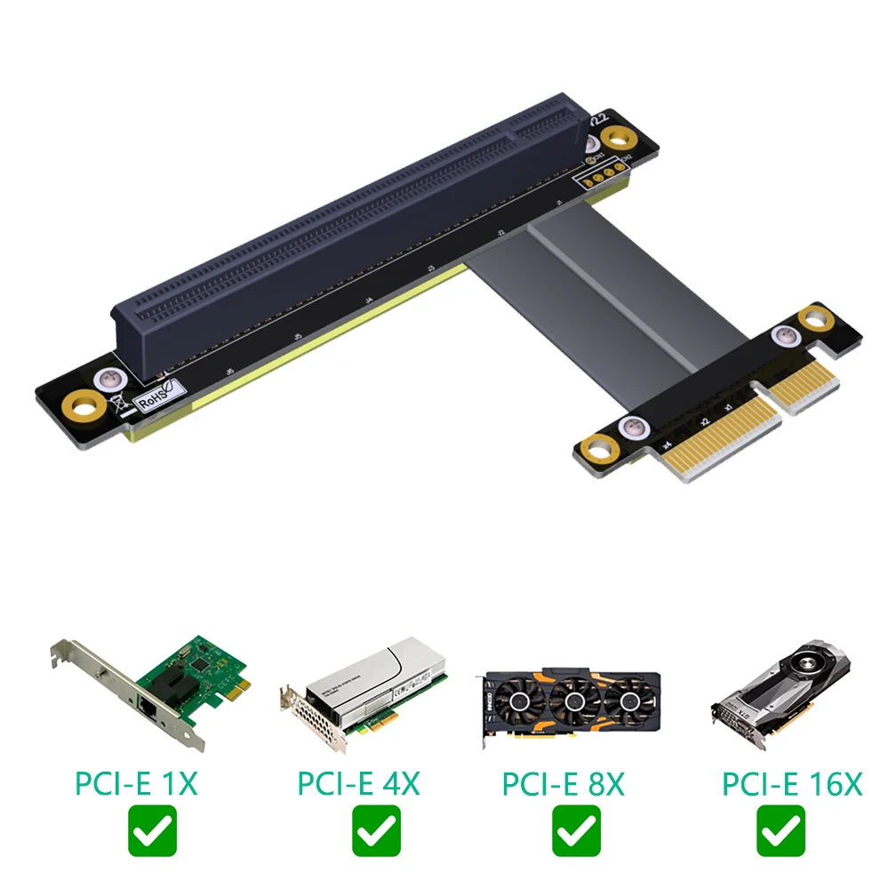 Высококачественный Удлинительный кабель PCI e Express от 16X до 4X|Компьютерные кабели и