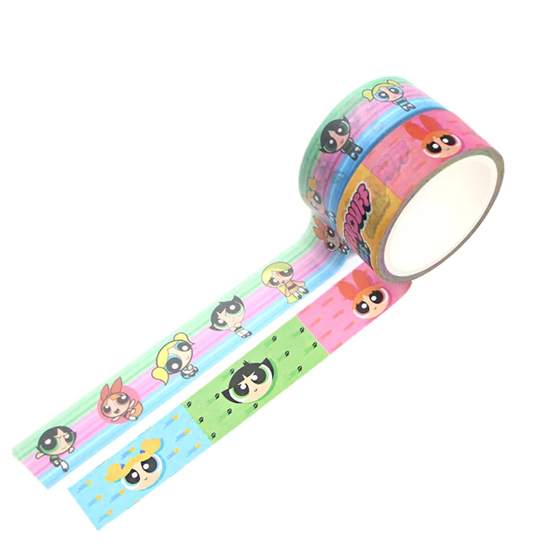 

FD0423 Policewoman Movie Decoration Tape Paper Washi Masking Tape Creative Scrapbooking Stationary Office Supplies