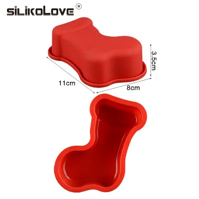 random color 2025D SILIKOLOVE мини-спираль Форма Еда Класс силиконовые формы и противни для выпечки тортов 3d рифленая формы торт форме вывеска с неоновой подсветкой жаропрочные Инструменты для выпечки - Цвет: random color 2025D