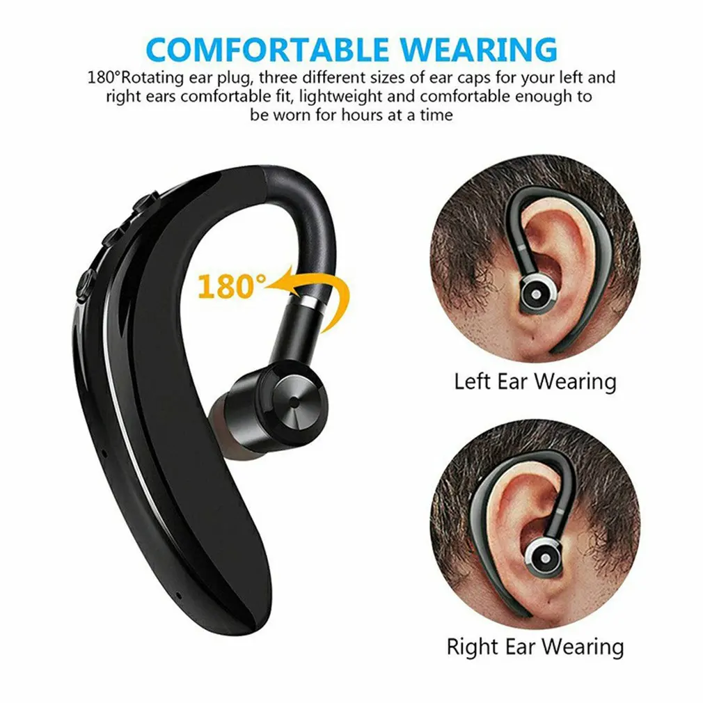 

S109 Wireless Earphones Music Headset Waterproof Earphone For Smartphones Sport Wireless Earphones Clear Calls