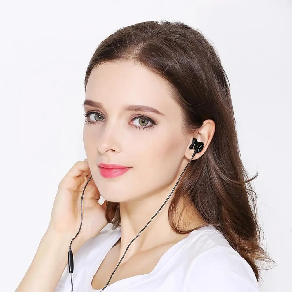 Наушники вкладыши с басами наушники стерео 3 5 мм спортивные микрофоном|Наушники