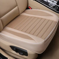flax car seat cover breathable auto seat cushion protector front automobile seat pad mat car styling interior accessories