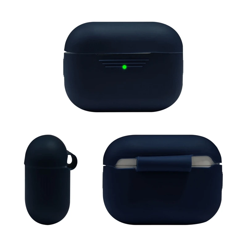 Однотонные чехлы для наушников Apple AirPods Pro новый мягкий силиконовый чехол
