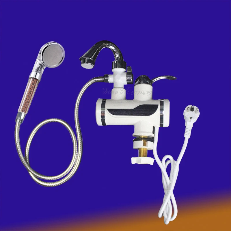 3000 Вт дисплей температуры мгновенный кран для горячей воды без резервуара