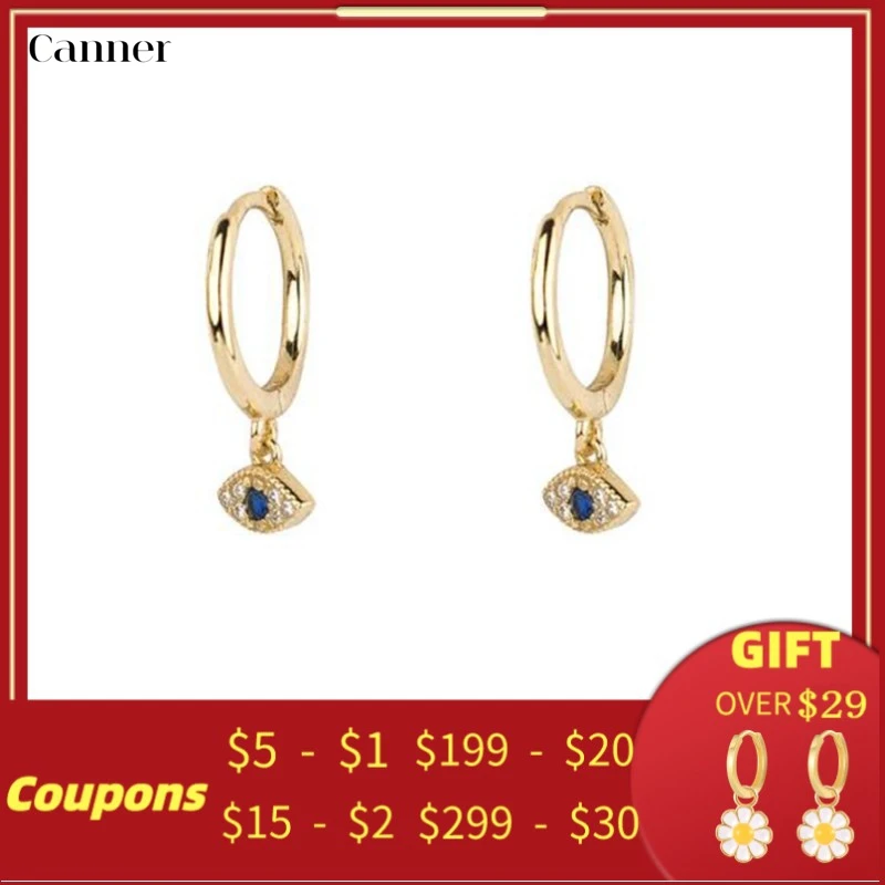 Серьги кольца из настоящего серебра 925 пробы женские креативные модные маленькие