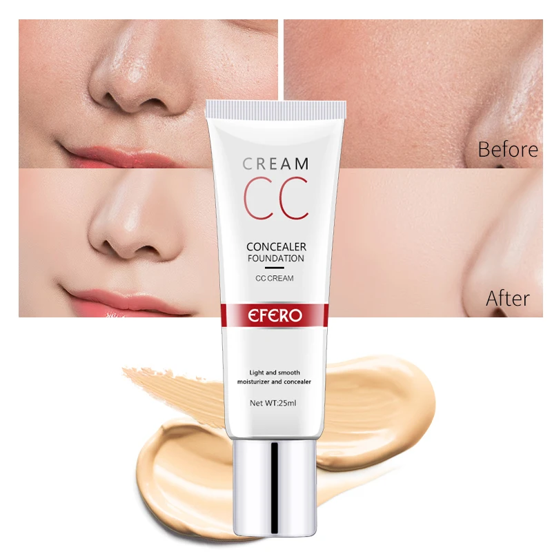 EFERO бренд CC крем консилер УВЛАЖНЯЮЩАЯ основа для макияжа отбеливающая праймер