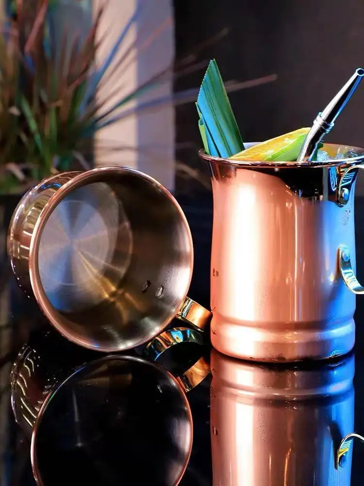 

Bar Utensils: Japanese Stainless Steel Mule Cup Copper Mug Mug Cocktail Mug