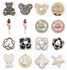 Брендовые дизайнерские подвески для обуви Croc, металлические подвески для девочек, аксессуары для украшения обуви, подарки