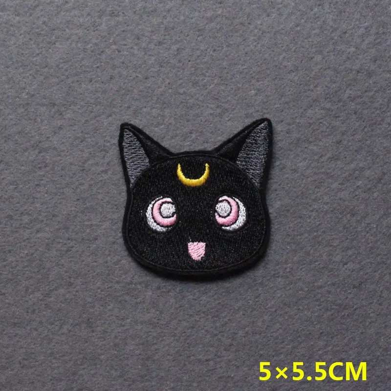 Нашивка с рисунком из японского аниме нашивки вышивкой на одежду в виде