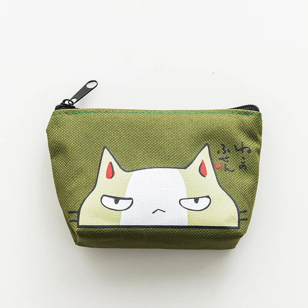 

Korean Hot Style Yan Cat Sauce Keychains Lovely Zero Wallet Key Chain Simple Hands With Coins Keys Storage Bag Key Rings