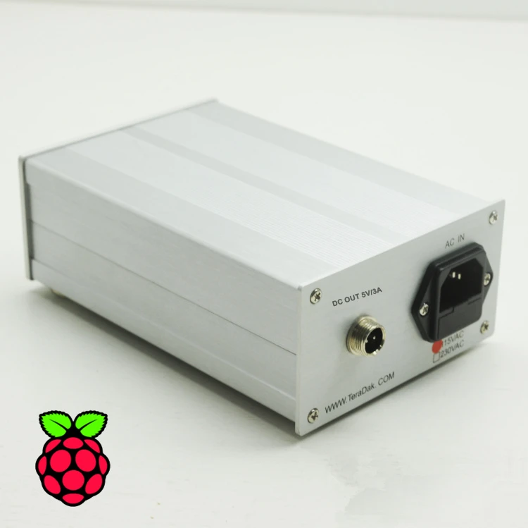 TeraDak Raspberry A/A+/B+ 3 знака после Raspberry pi3 Линейный источник питания 5V 2.5A