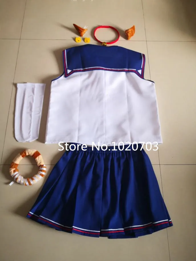 Новый костюм для косплея некопара азуки изготовленный на заказ |