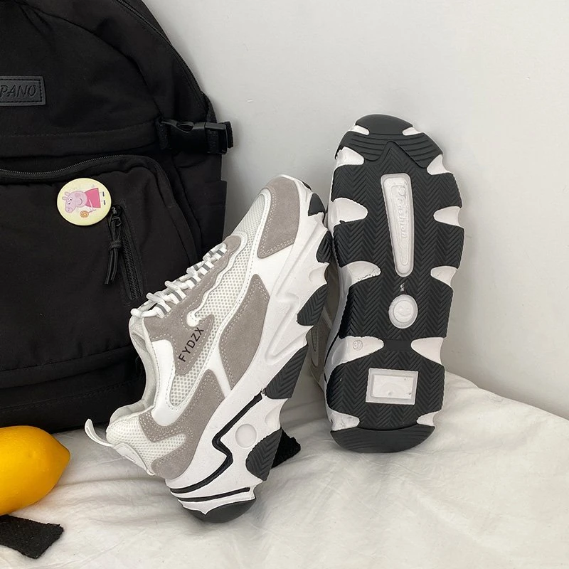 Женские кроссовки на массивной платформе желтые или зеленые спортивные толстой