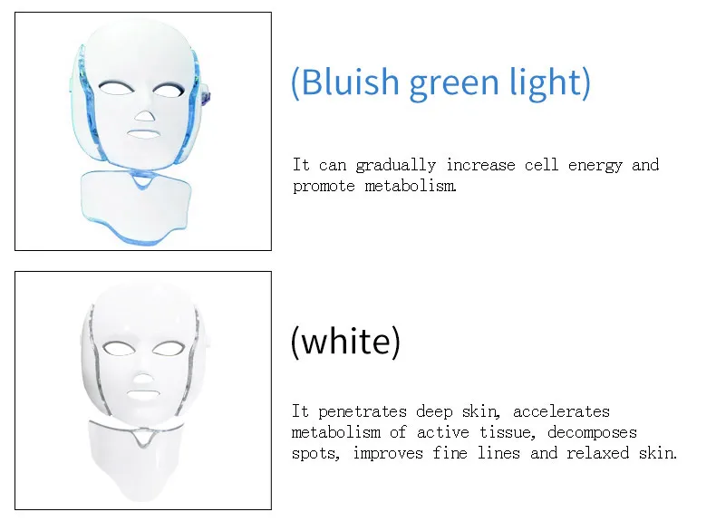 Красочная маска для красоты от акне пигментация Led Ipl Facemask инструмент для красоты красота омоложение кожи