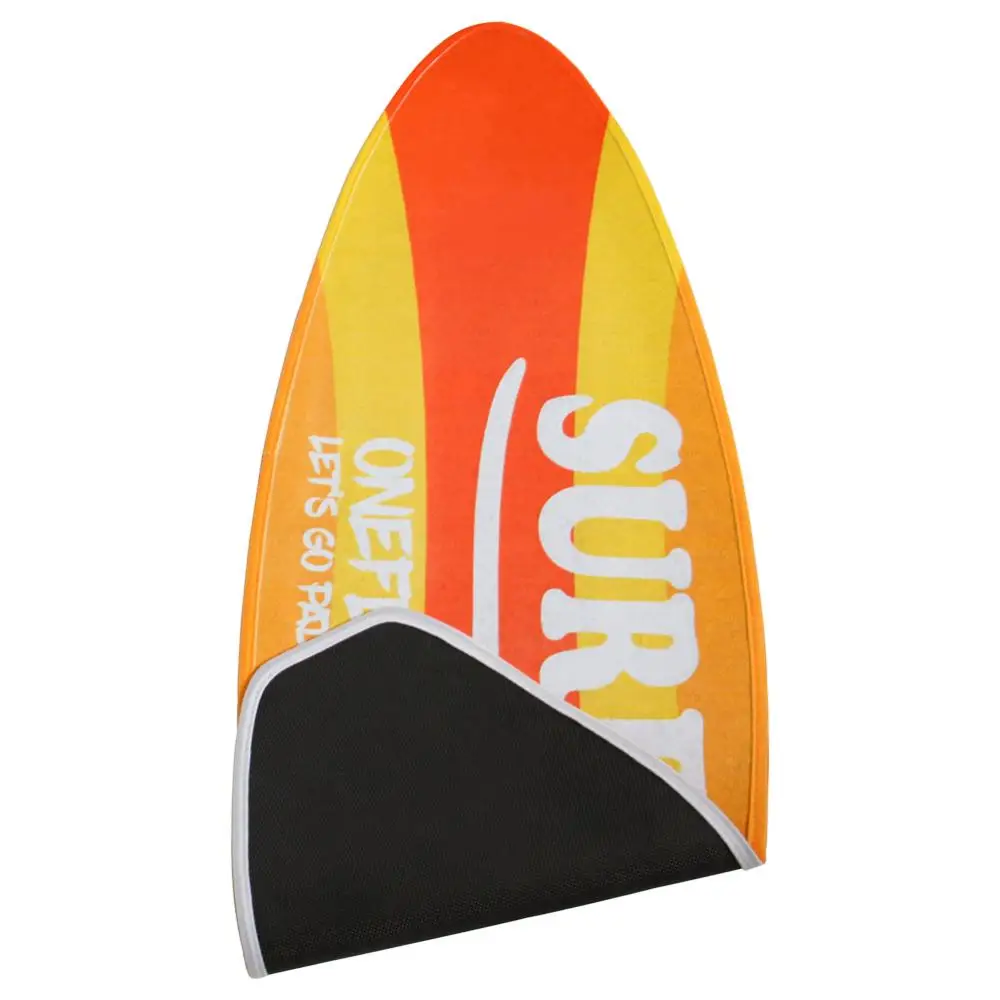 Спортивный оранжевый напольный коврик Onefeng для серфинга в форме доски дома и